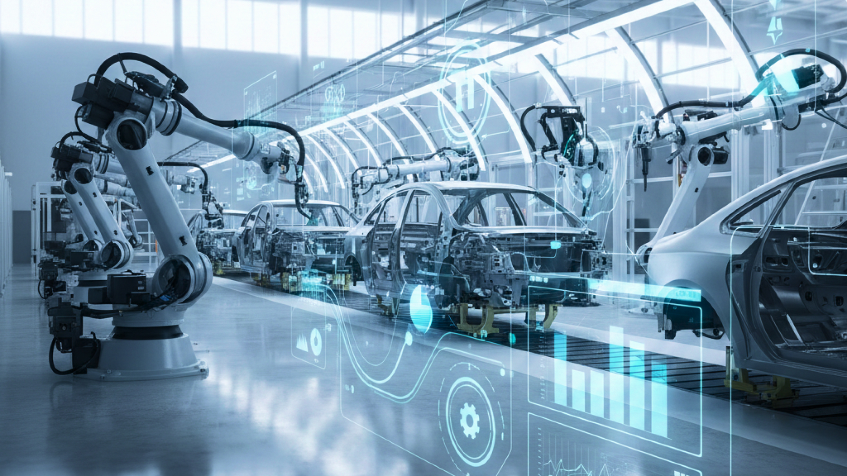 Shop floor analysis of a complex manufacturing process in Germany.